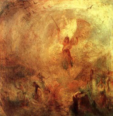 Joseph Mallord William Turner The Angel Standing in the Sun Sweden oil painting art